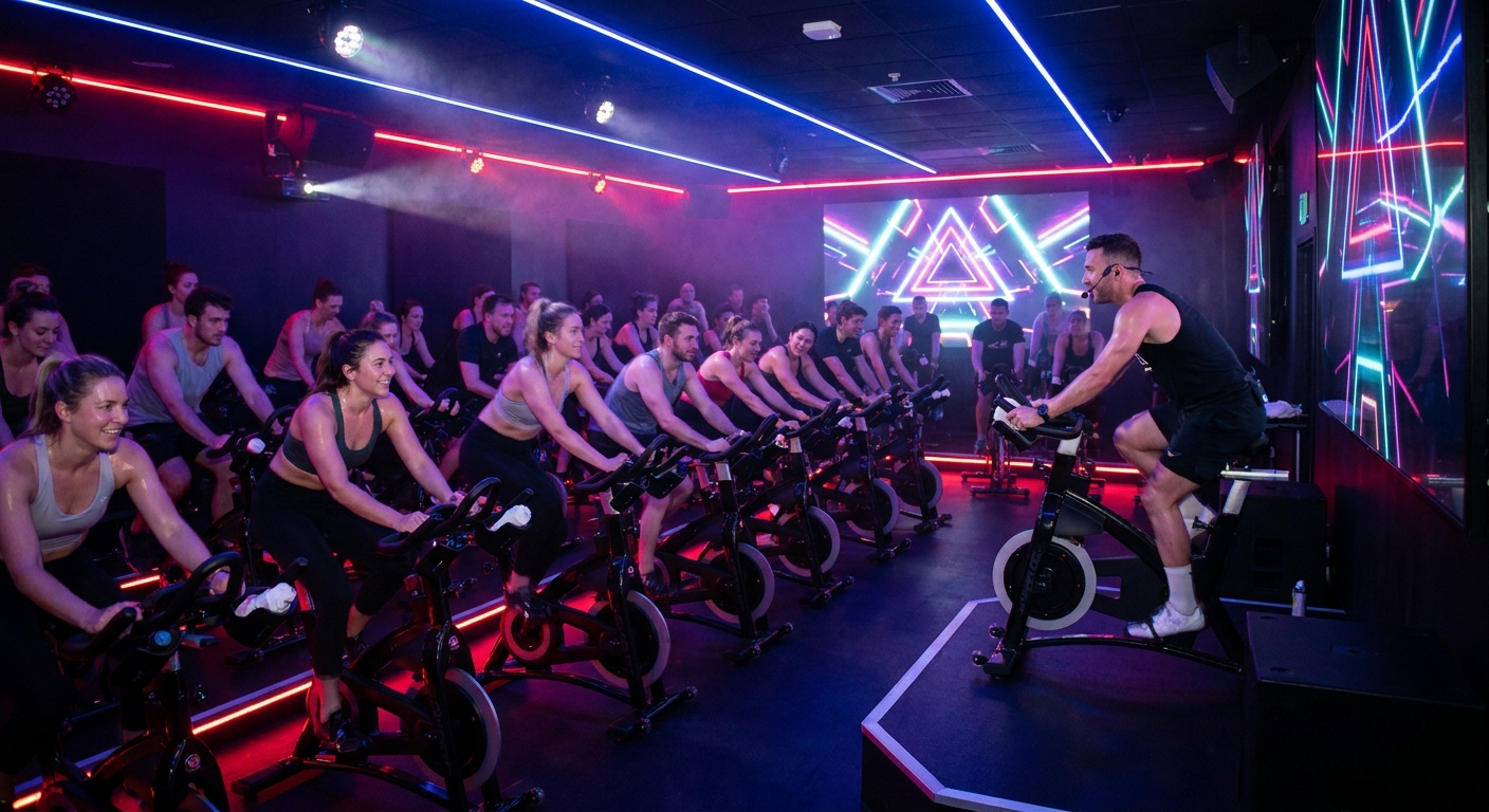 Cycling-Kurs im PulseFit Studio