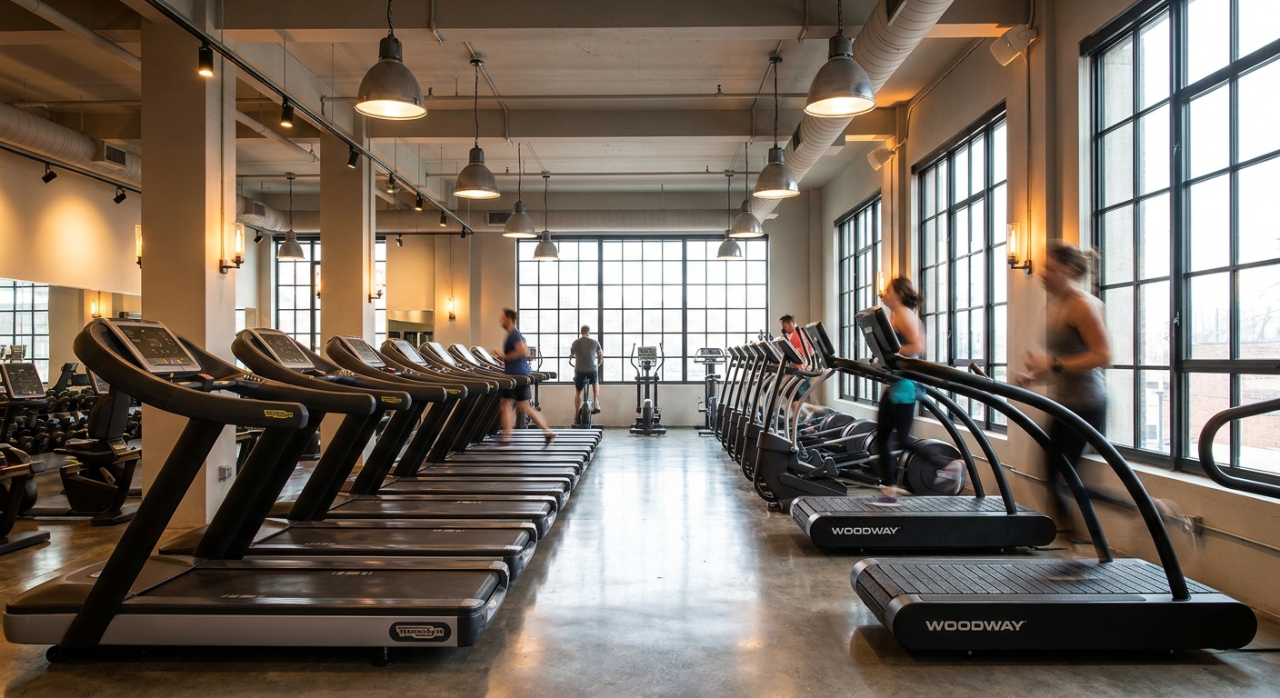 Cardio-Bereich im PulseFit Studio