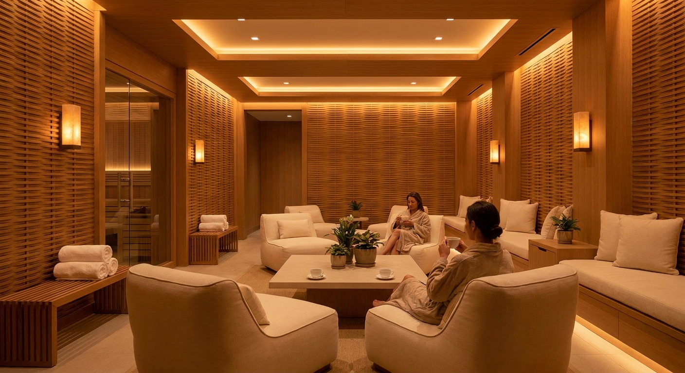 Wellness- und Sauna-Bereich